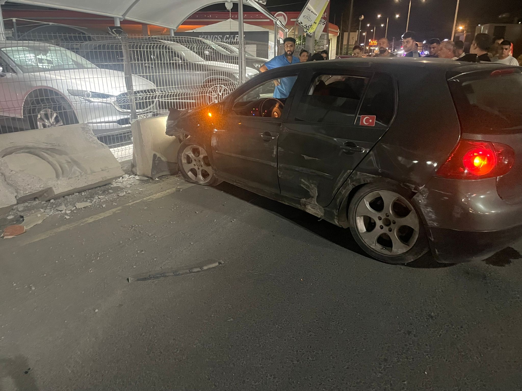 Alsancak’ta kaza…İki yaralı