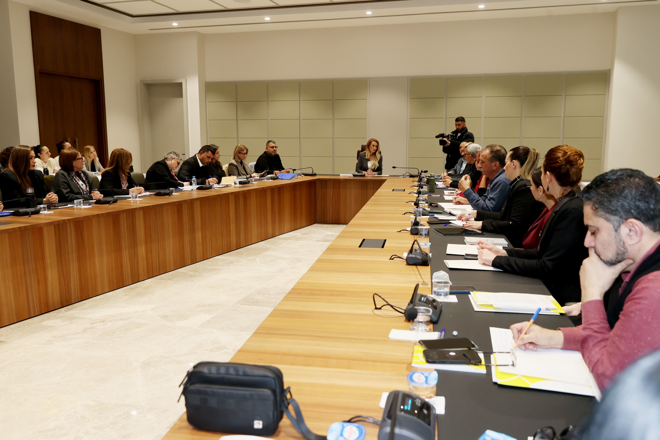 Nilden Bektaş Erhürman, çevre ve iklim konusunda toplantı gerçekleştirdi