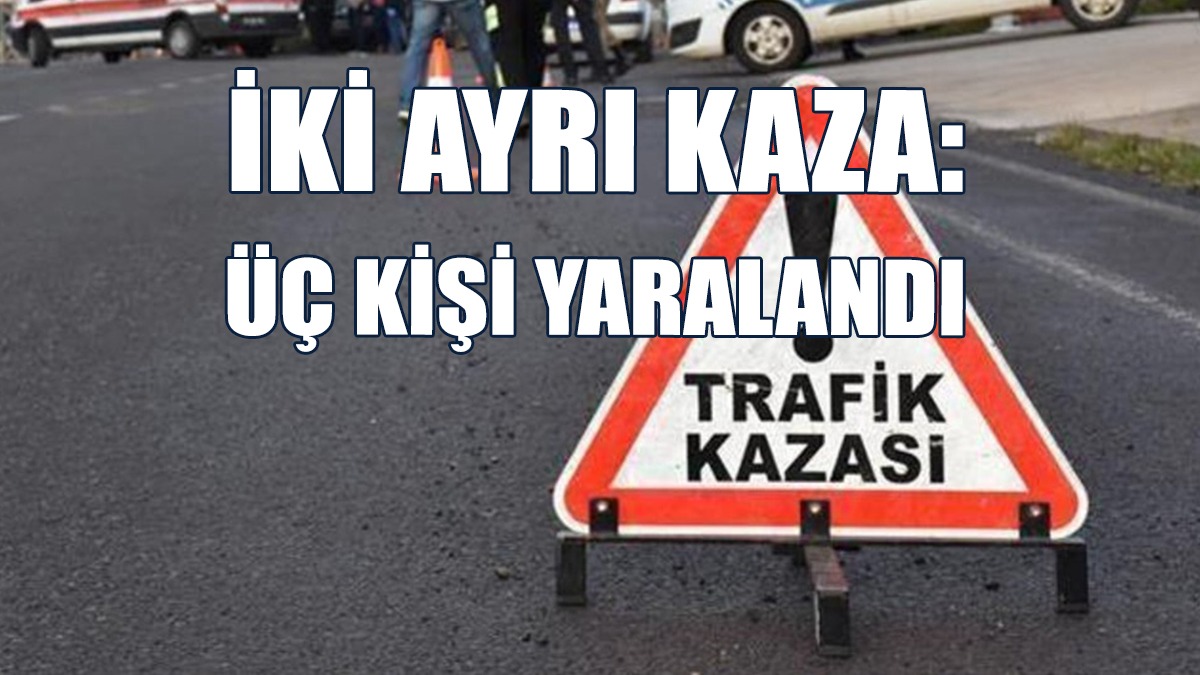 Gazimağusa-Lefkoşa Ana Yolu İle Girne’de Kaza