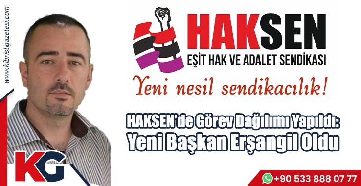 Yeni Başkan Erşangil Oldu