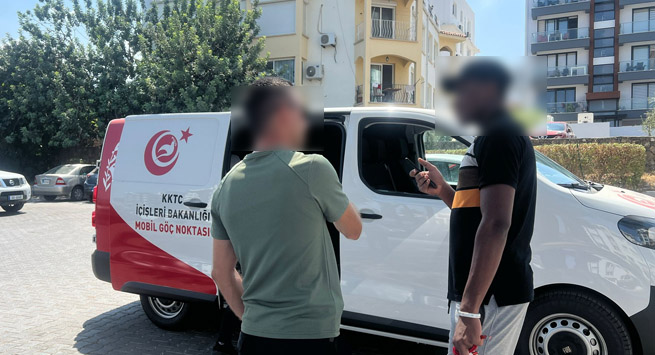 Göç Merkezi’nden Güzelyurt ve Girne’de denetim