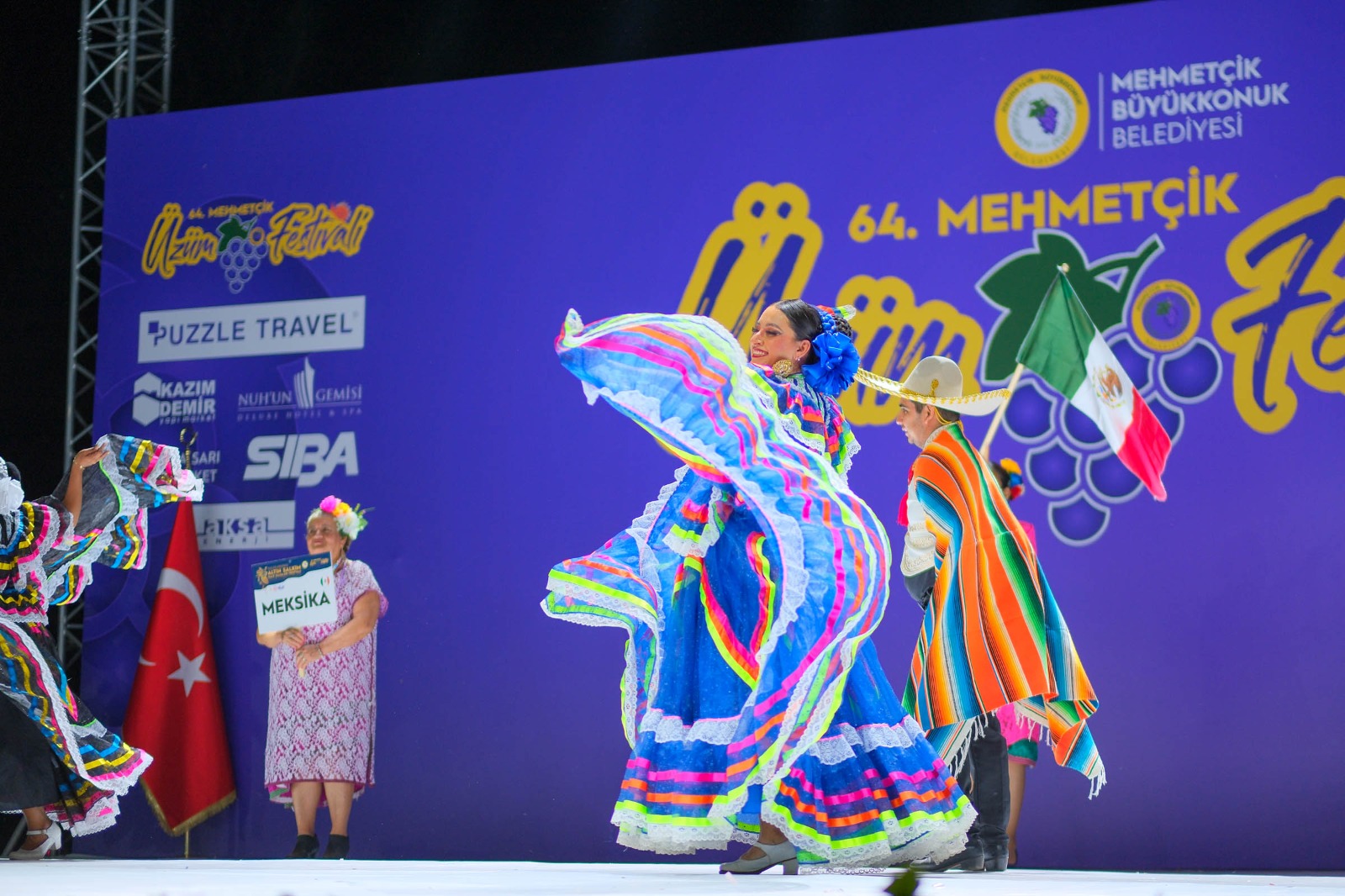 64. Geleneksel Mehmetçik Üzüm Festivali başladı
