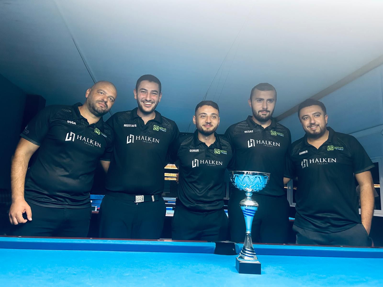 Bilardo Federasyon Kupası şampiyonu Green Pedal Cycling