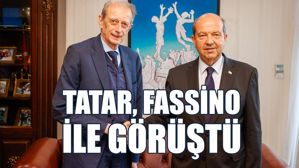 Tatar: Rum Tarafı En Az 15 Çözüm Planını Reddetti