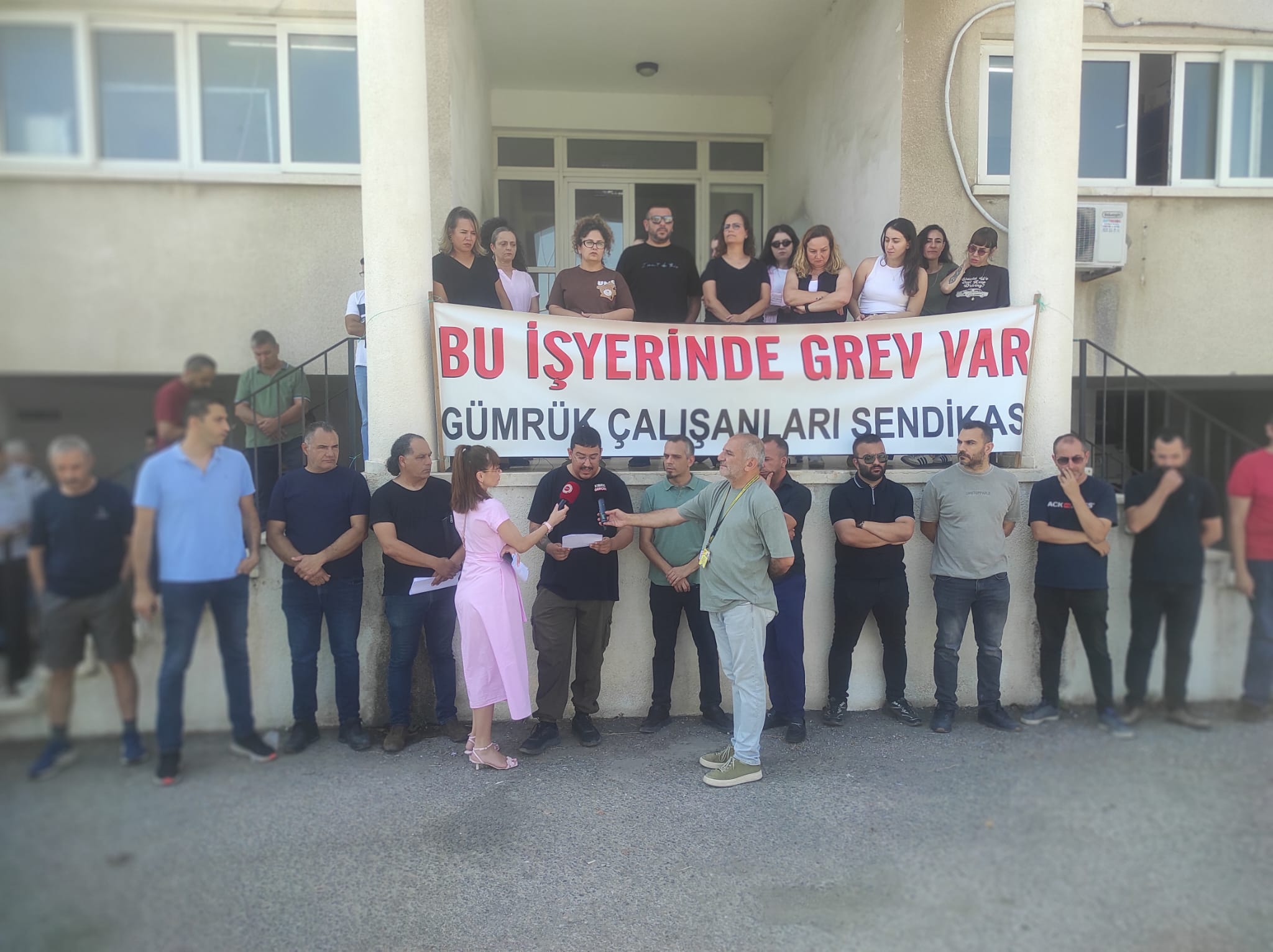 GÜÇ-SEN'den Gazimağusa Limanı'nda uyarı grevi