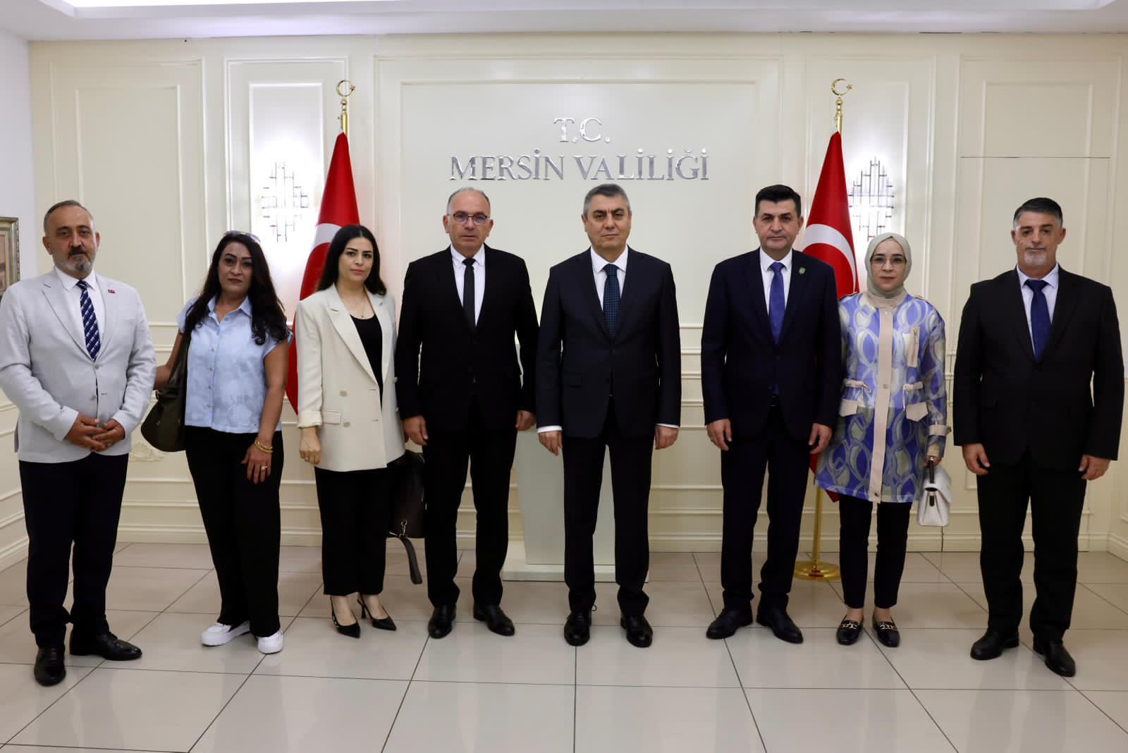 Şehit Aileleri ve Malül Gaziler Derneği, Mersin’de temaslarda bulundu