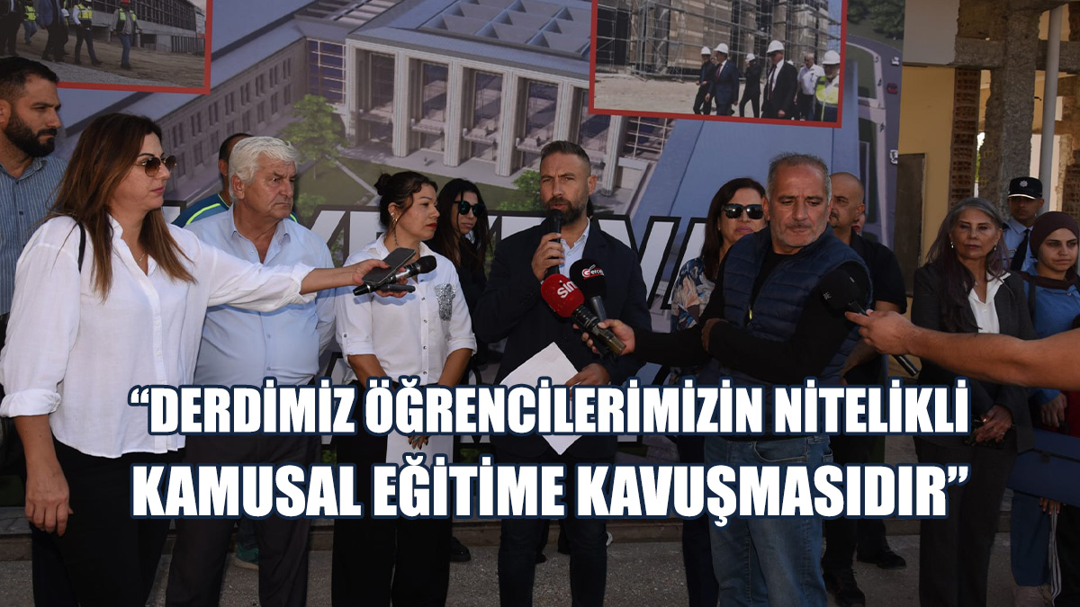 KTÖS Şht Yalçın İlkokulu Önünde Eylem Yaptı