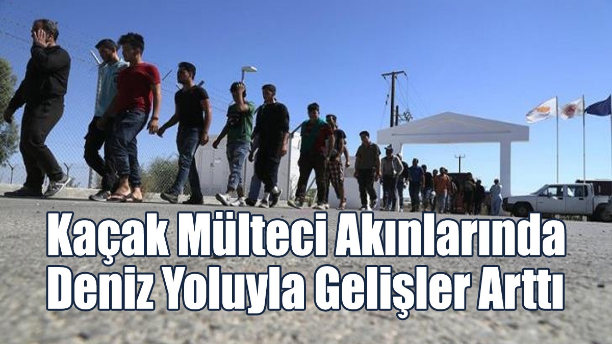 Kaçak Mülteci Akınlarında Deniz Yoluyla Gelişler Arttı