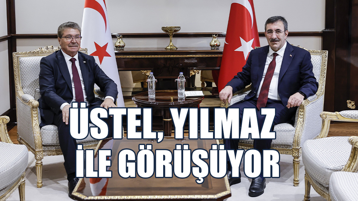 Başbakan Üstel, TC Cumhurbaşkanı Yılmaz İle Görüşüyor