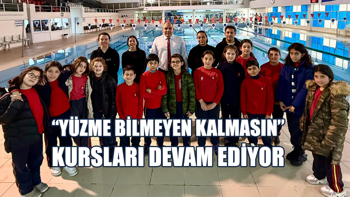 Yüzme Kursları Okullarla İşbirliği İçerisinde Devam Edecek