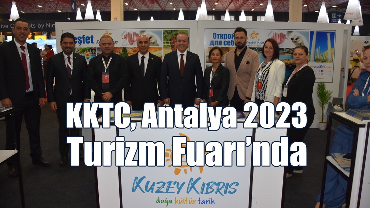 KKTC, Antalya 2023 Turizm Fuarı’nda