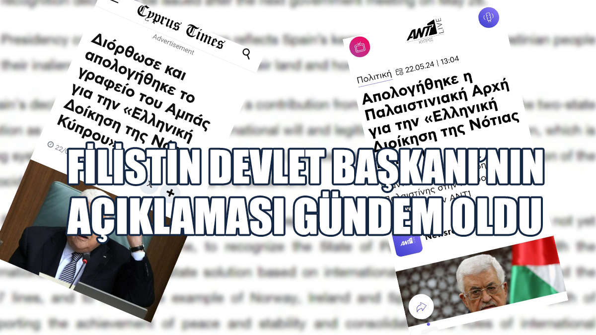 Güney Kıbrıs İçin “Güney Kıbrıs Rum Yönetimi” İfadesi Kullanıldı