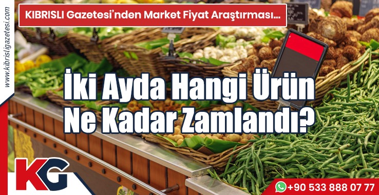 İki Ayda Hangi Ürün Ne Kadar Zamlandı?