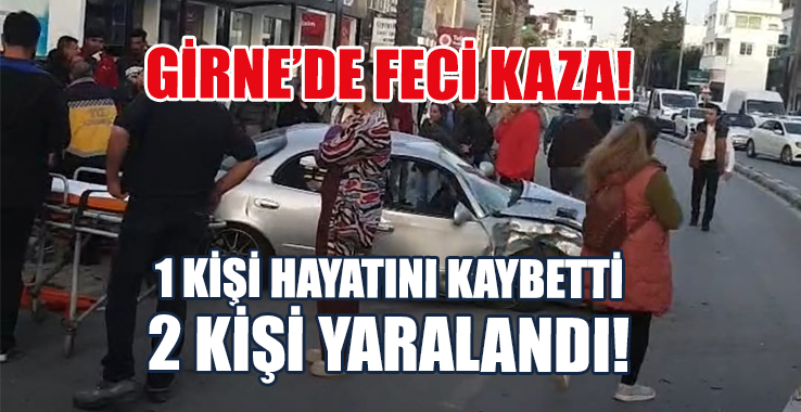 Kaldırımda Yürüyen Yayalara Otomobil Çarptı!