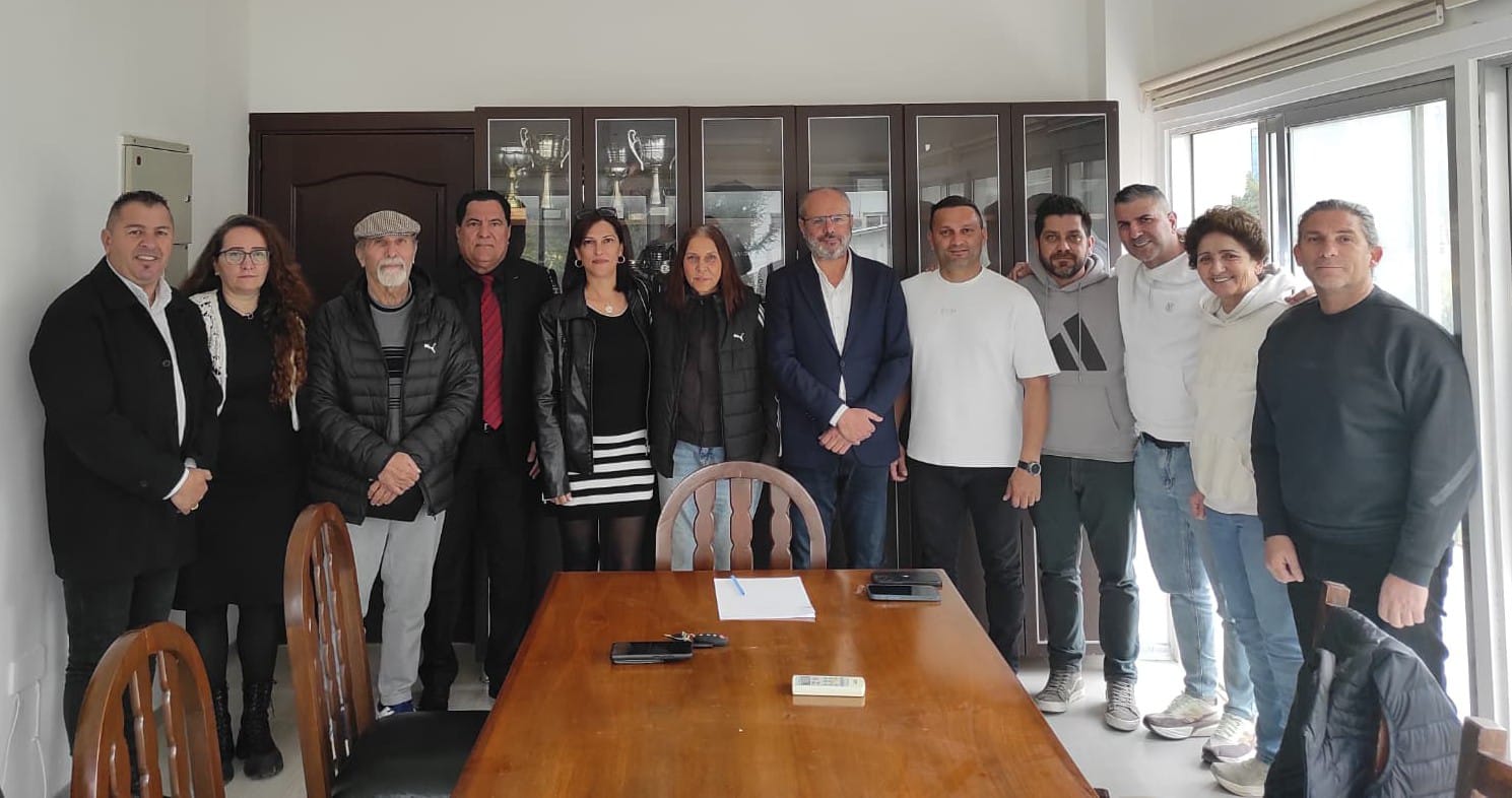 CTP Spor Komitesi, Atletizm Federasyonu’nu ziyaret etti