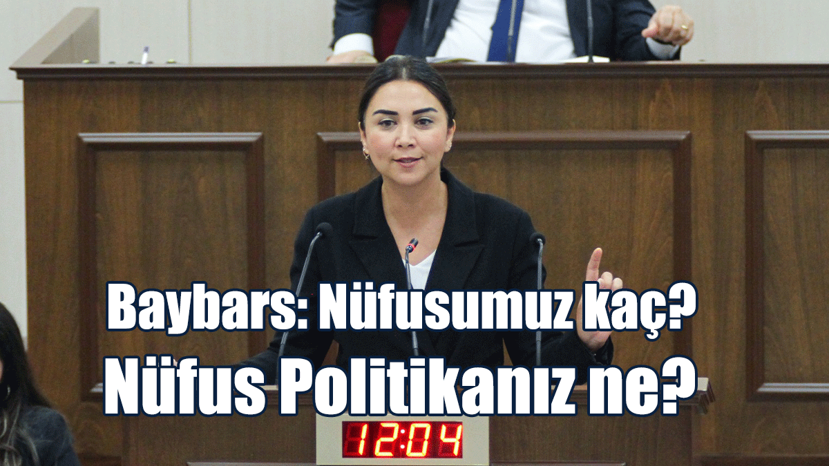 Meclis Genel Kurulu'nda Nüfus Konusu Tartışıldı