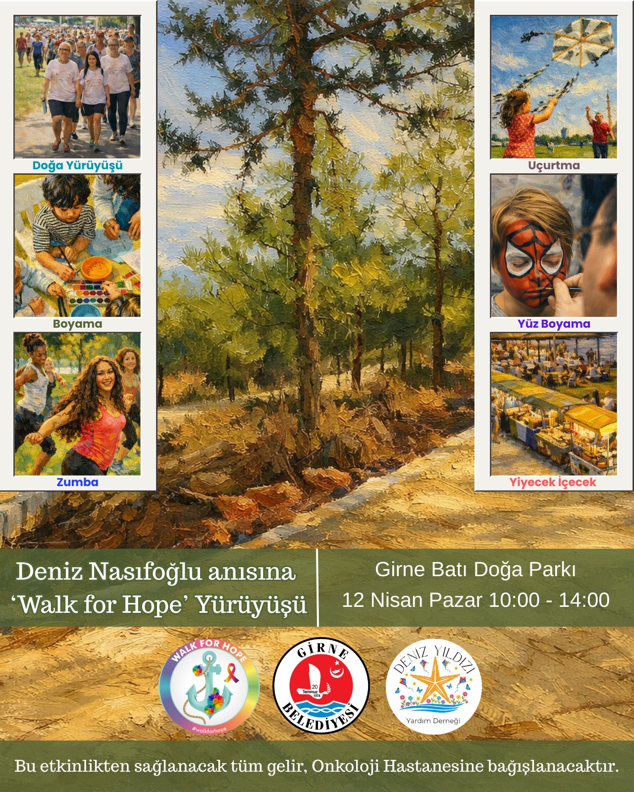 Onkoloji hastalarına destek için ‘Walk for Hope’ yürüyüşü düzenlenecek