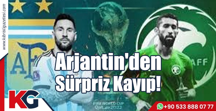 Arjantin'den Sürpriz Kayıp!