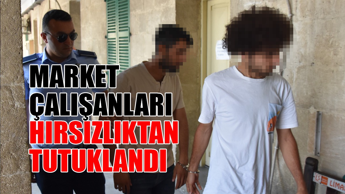 Market Çalışanları Hırsızlıktan Tutuklandı