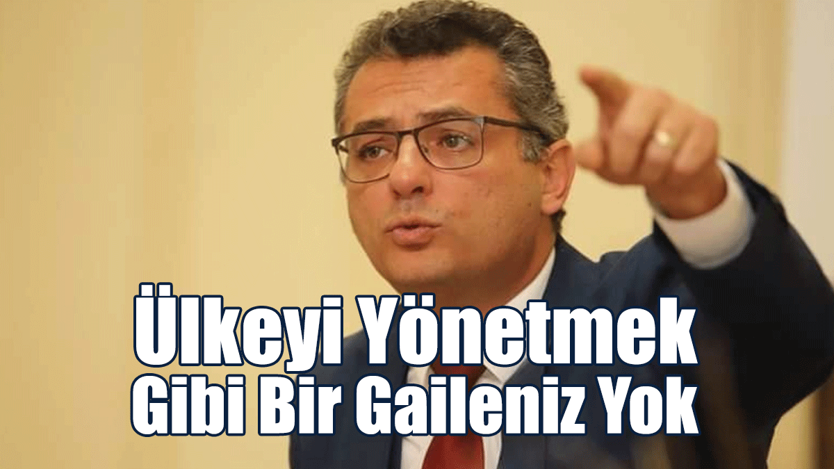 Erhürman: Sanki Bu Halkın Yeterince Sorunu Yokmuş Gibi "Hükumet" Sorun İthal Etti