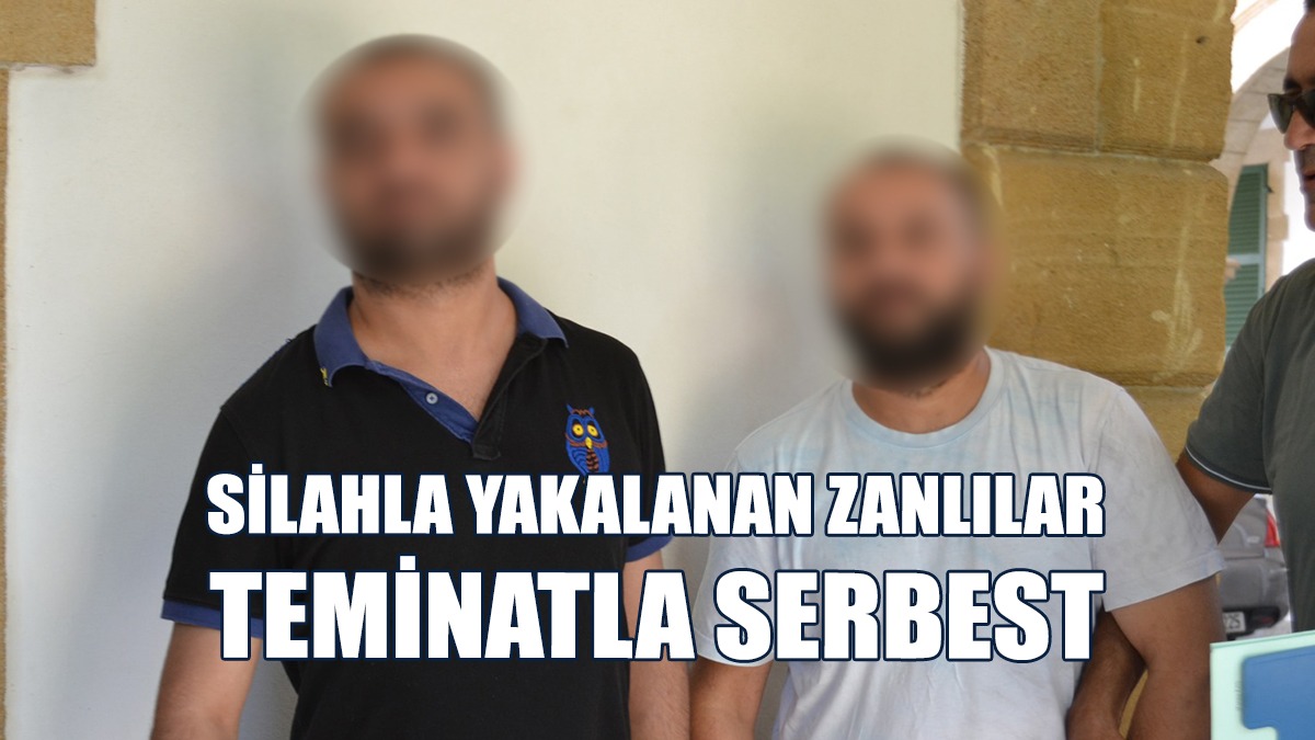 Silahla Yakalanan Zanlılar Bugün Yeniden Mahkemeye Çıkarıldı