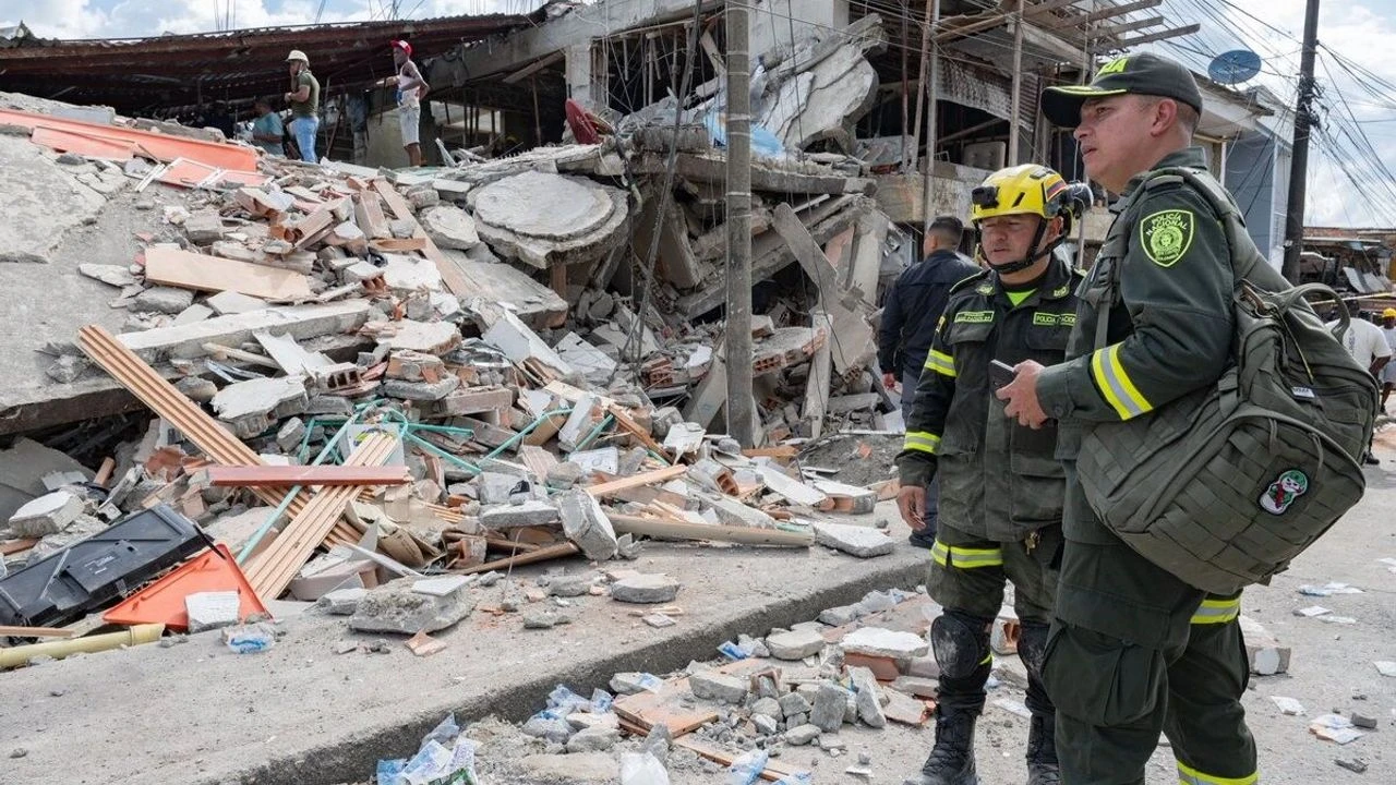 Kolombiya'da deprem: Ölü sayısı 132'ye yükseldi