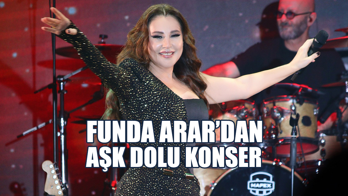 Funda Arar’dan Merit Royal Diamond’da Aşk Dolu Konser