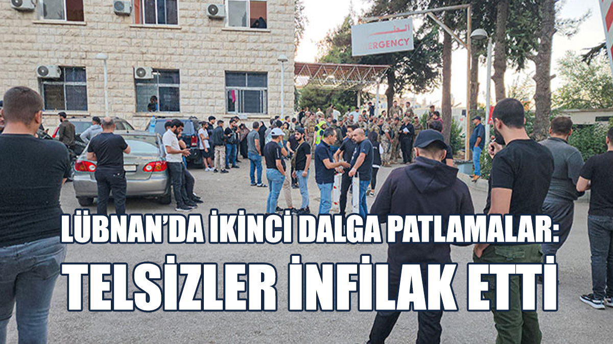 Çağrı Cihazlarından Sonra Telsizler İnfilak Etti