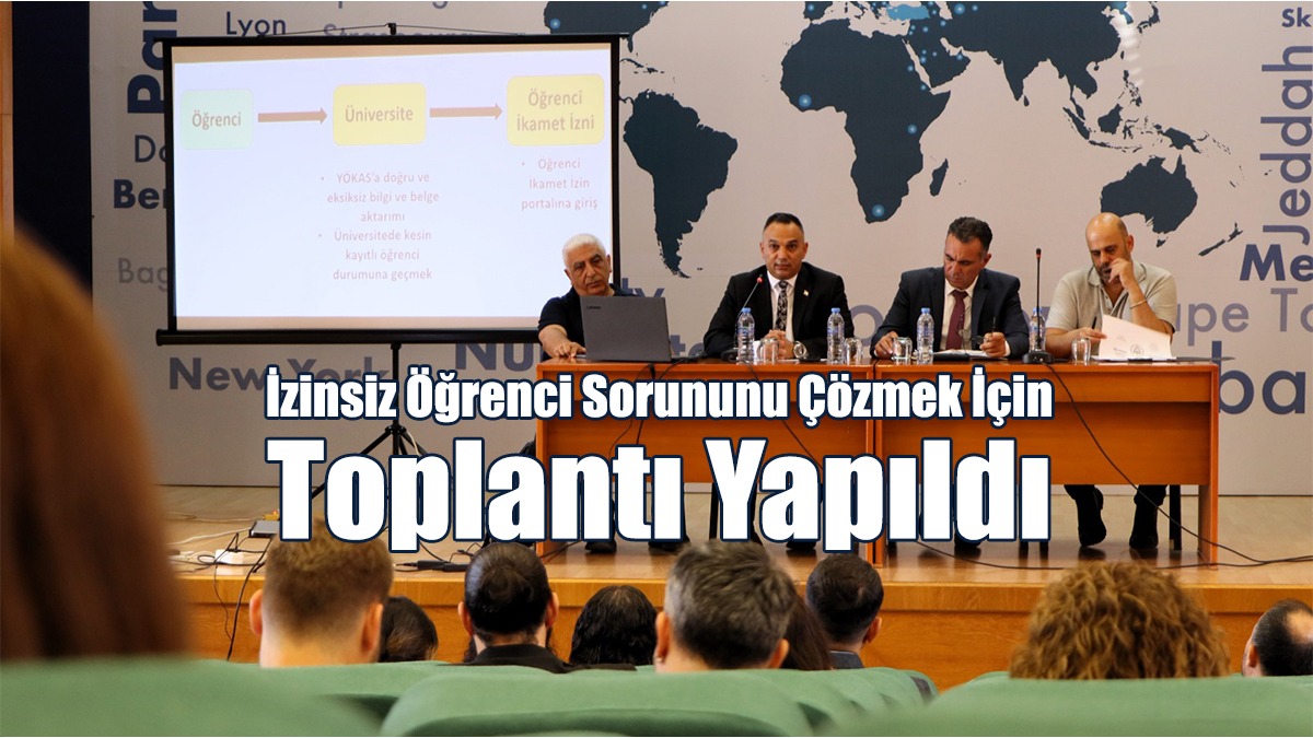 İzinsiz Öğrenci Sorununu Çözmek İçin Toplantı Yapıldı