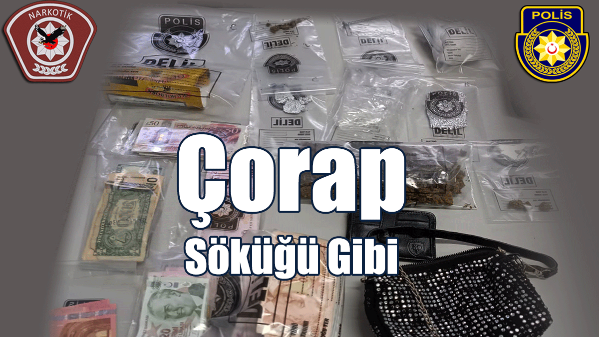 Kontrol Amaçlı Durdurulan Arabadan Uyuşturucu Çıktı