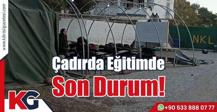 Şiddetli Rüzgar, Çadırı Uçurdu: Öğrenciler Yine Mağdur!
