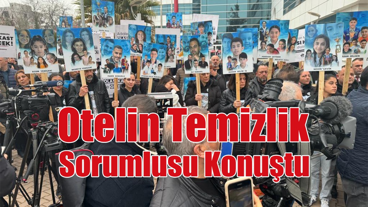 Otelin Temizlik Sorumlusu Konuştu