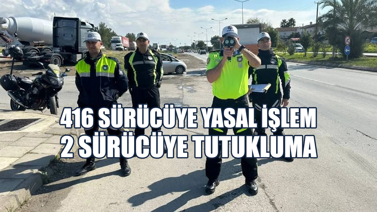 416 Sürücüye Yasal İşlem, 2 Sürücüye Tutukluma