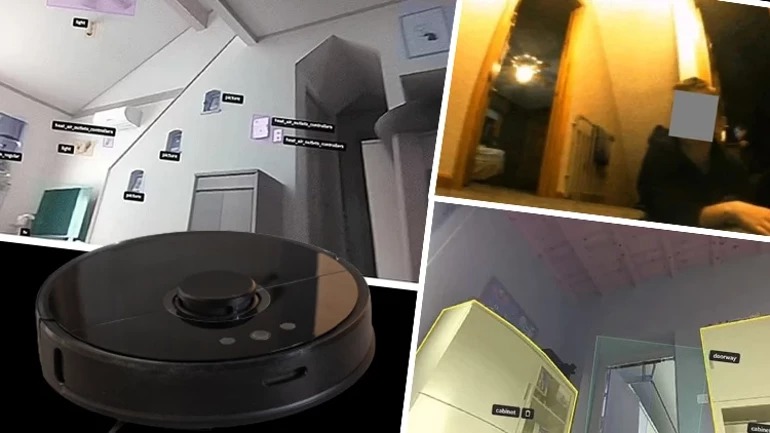 Robot süpürge casusluk yaparken yakalandı