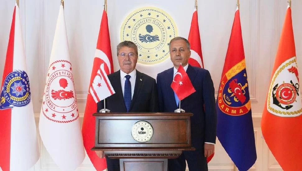 Başbakan Ünal Üstel, Ankara’da Ali Yerlikaya ile görüştü