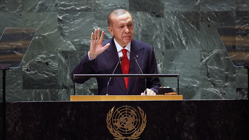 Erdoğan, 15'inci kez Birleşmiş Milletler Genel Kuruluna hitap edecek