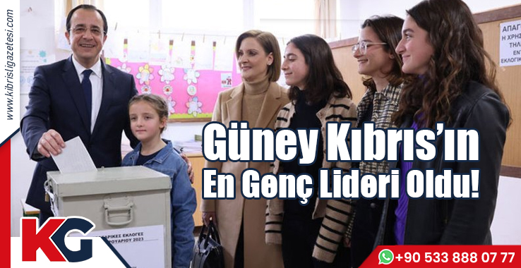 Güney Kıbrıs’ın En Genç Lideri Oldu!