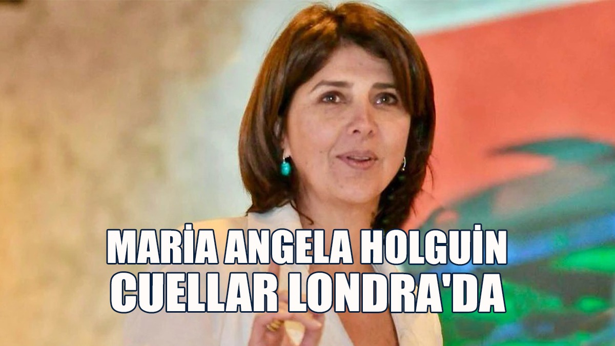 Maria Angela Holguin Cuellar Londra'da
