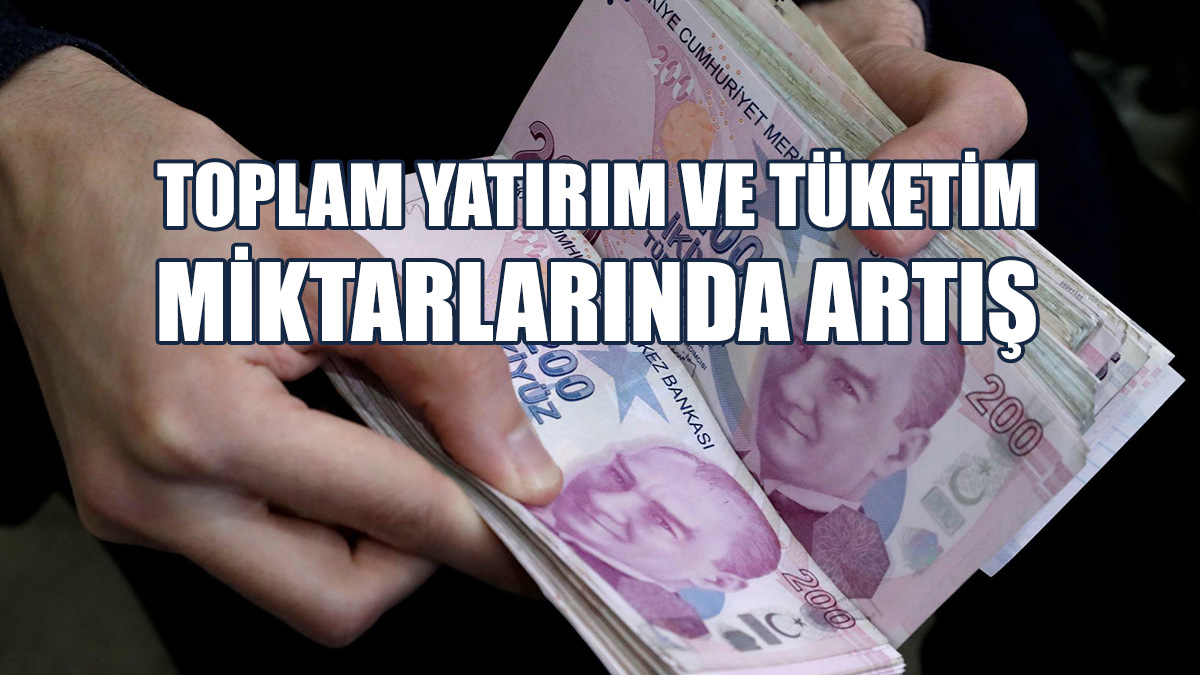 Yatırımlar 23,8 Milyar TL’ye, Tüketim 98 Milyar TL’ye Çıktı
