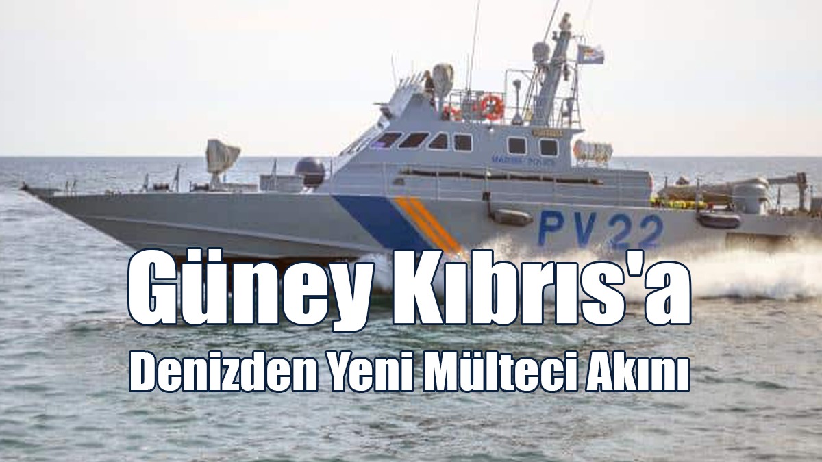 Güney Kıbrıs'a Denizden Yeni Mülteci Akını
