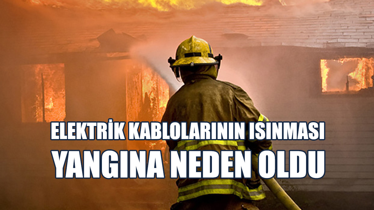 Gazimağusa'da Ev Yangını...