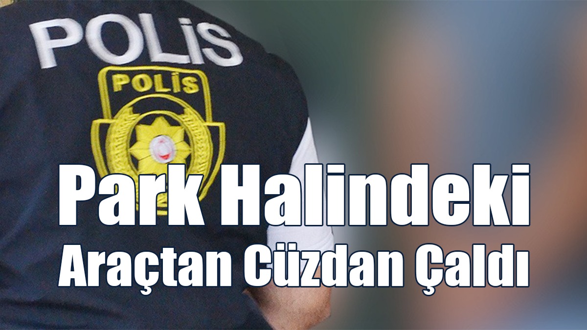 Park Halindeki Araçtan Cüzdan Çaldı