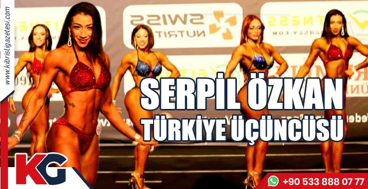 Serpil Özkan Türkiye Üçüncüsü