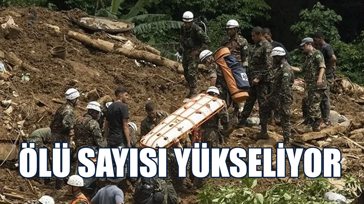Brezilya'da Toprak Kaymasında Ölü Sayısı 27'ye Çıktı