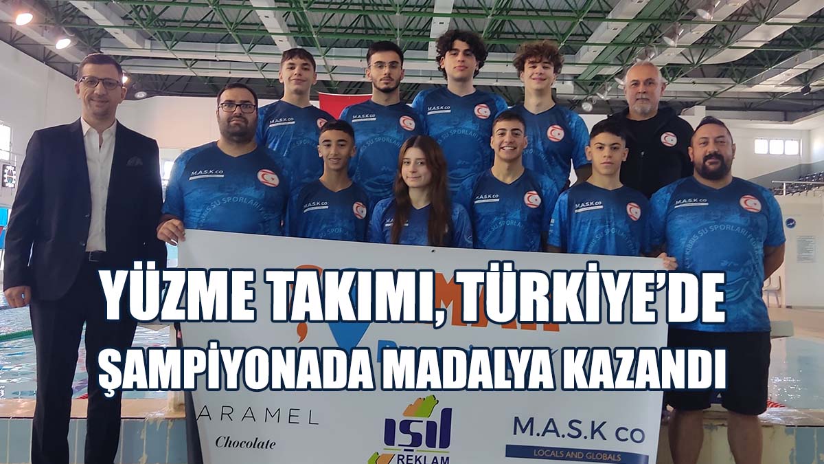 Kuzey Kıbrıs Yüzme Takımı, Yeni Rekorlara İmza Attı