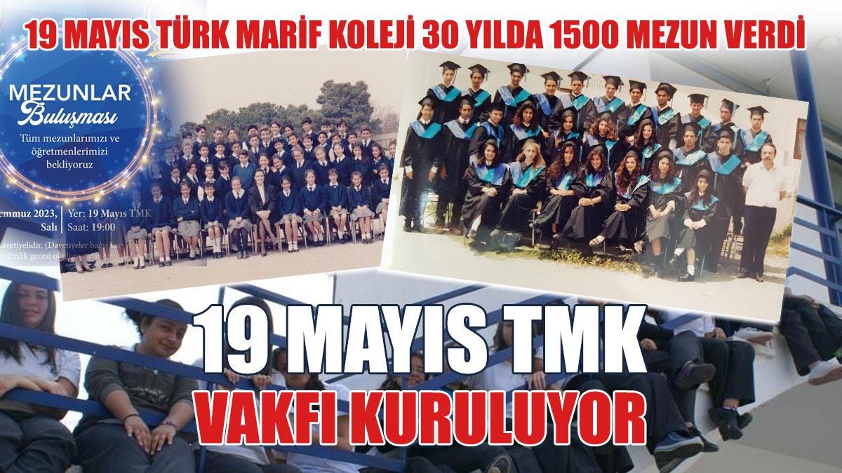 Vakfın Kuruluşu Mezunlar Buluşmasında Duyurulacak