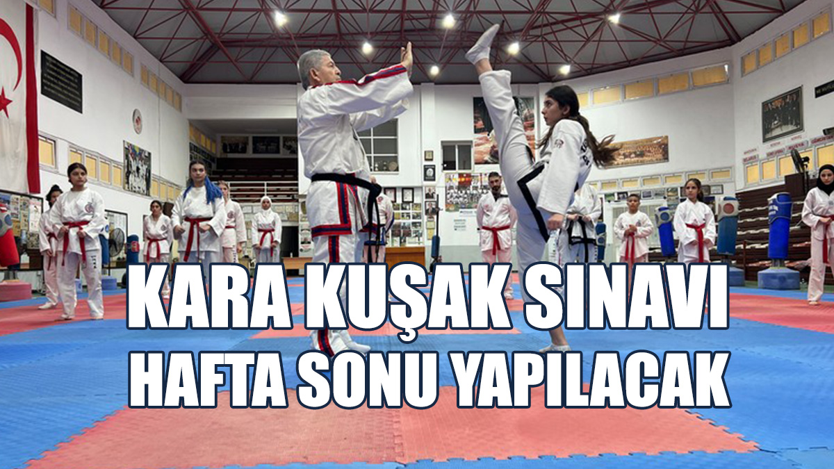 Kara Kuşak Sınavı Yapılıyor