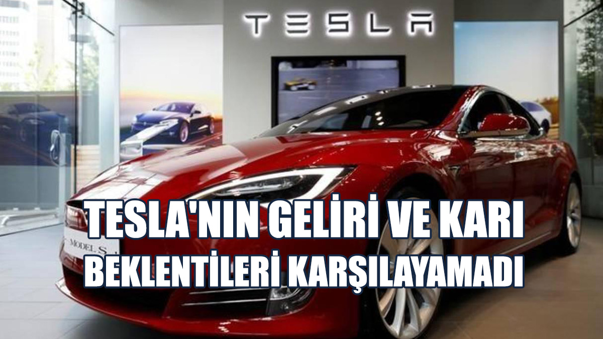 Tesla, 2024'ün Son Çeyreğine Ait Bilançosunu Açıkladı