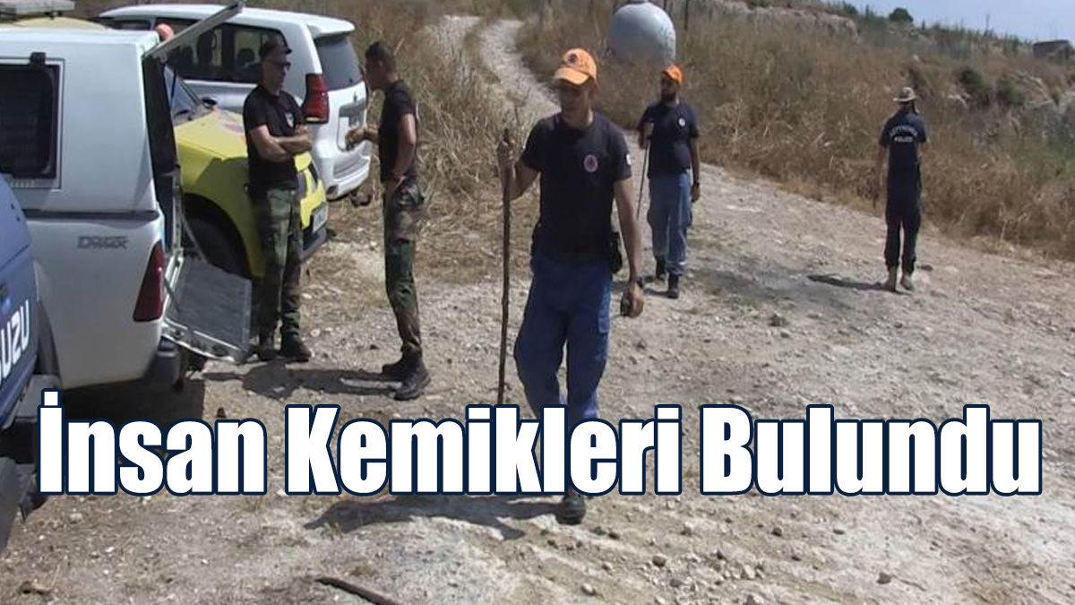 Aynı Bölgede İnsan Kemikleri De Bulundu