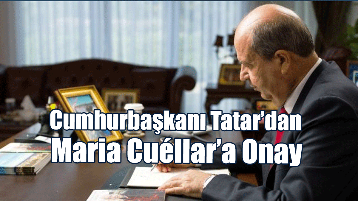 Tatar, Cuéllar’ın BM Genel Sekreteri’nin Kişisel Temsilcisi Olmasını Onayladı